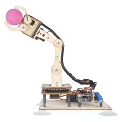 Adeept 5-DOF Robotic Arm Kit Compatible with Arduino IDE, Programmable DIY Coding STEM Educational 5 Axis Robot Arm with OLED Display Processing Code Adeept 5-DOF Robotic Arm Kit Compatible with Arduino IDE, Programmable DIY Coding STEM Educational 5 Axis Robot Arm with OLED Display Processing Code